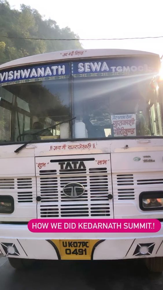 Rishikesh to Kedarnath Bus